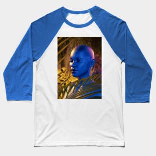 Afro Futurism Queen Baseball T-Shirt